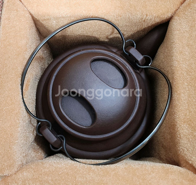 은 손잡이 자사호.--3