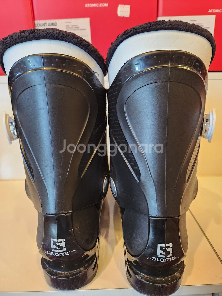 살로몬 SALOMON 주니어 중고 스키 부츠 판매합니다!--2