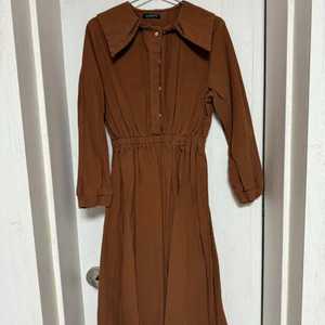 핫핑 빅카라 원피스 사이즈3 (봄가을용)