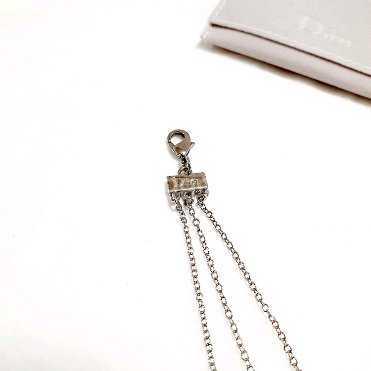 디올 팔찌 실버 조이--1