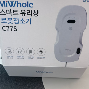 미홀 스마트 유리창 로봇청소기 C77S