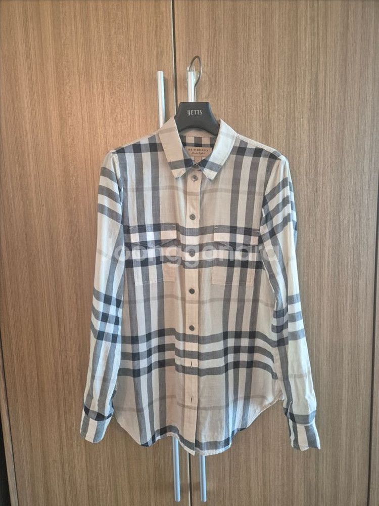 [정품] 버버리 체크 셔츠--0