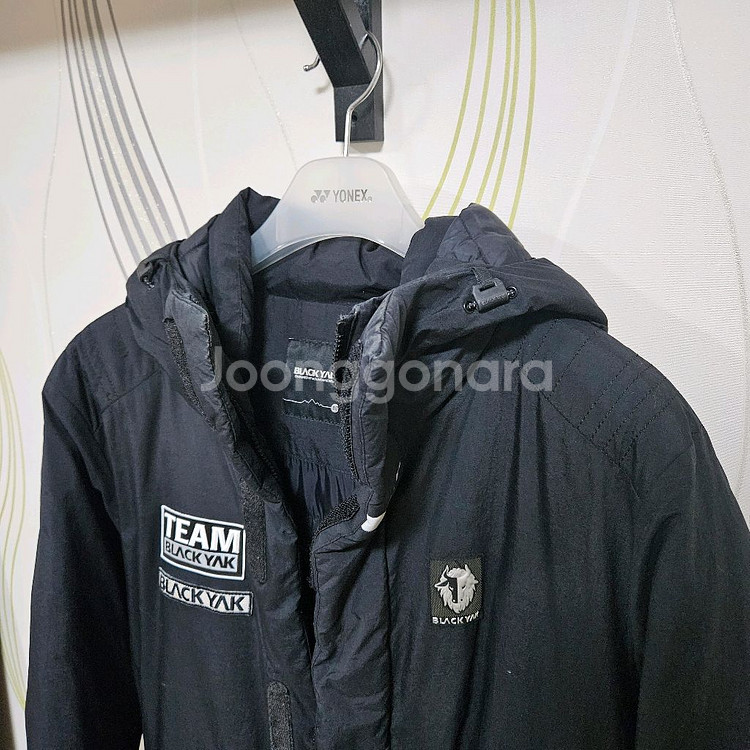 블랙야크 팀 블랙야크 롱패딩--1