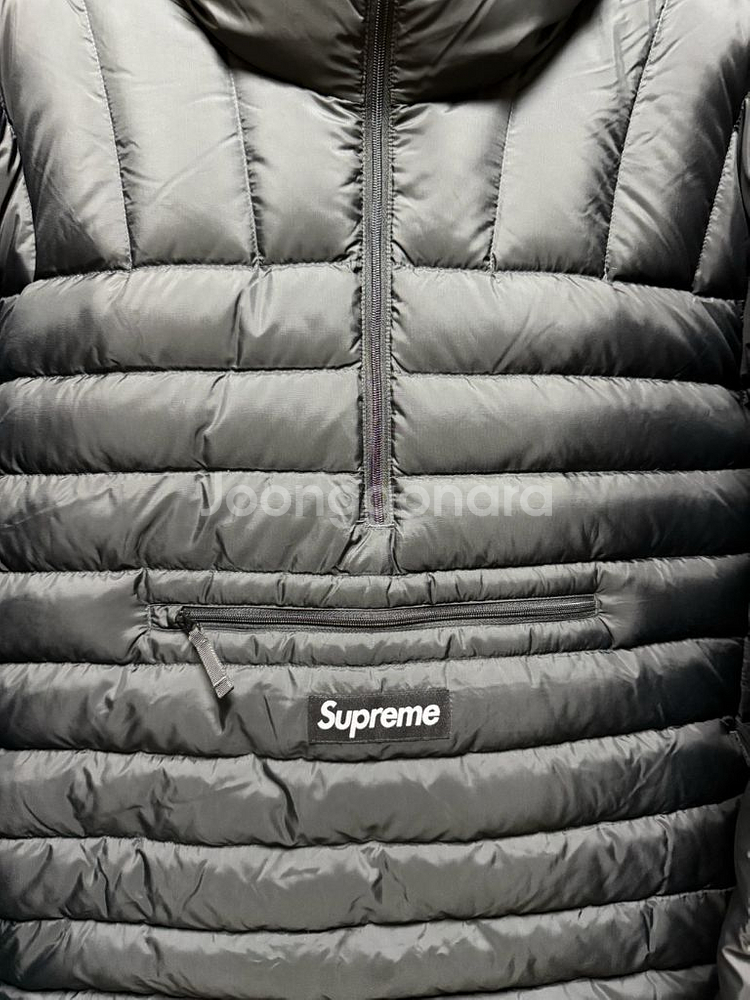 슈프림25fw 마이크로다운 패딩 블랙(XL)새상품 판매--1