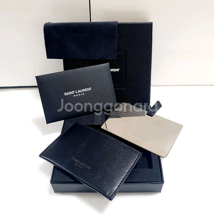 입생로랑 거울 vip 명함지갑 카드지갑--0