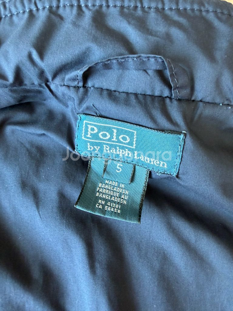 폴로 키즈 패딩 조끼 5Y--1