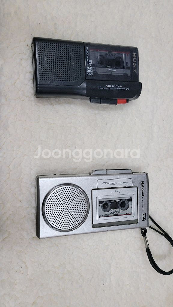 소니 파나소닉 미니 녹음기 카세트 테이프 포함--0