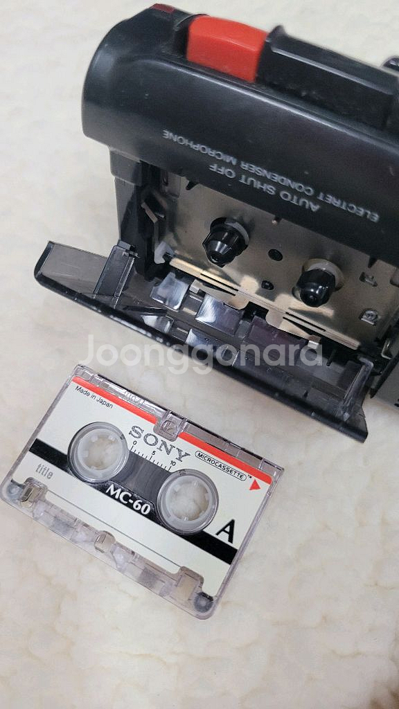 소니 파나소닉 미니 녹음기 카세트 테이프 포함--3