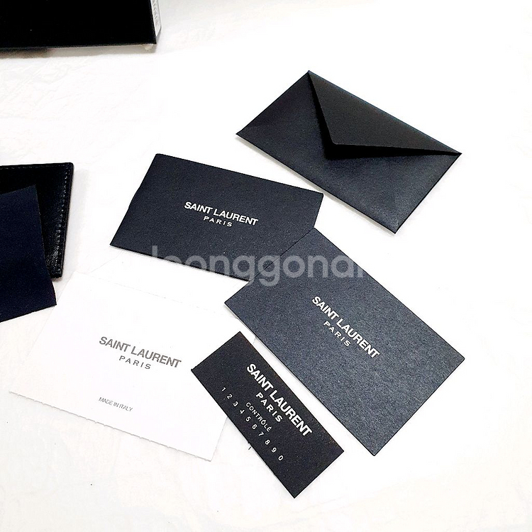 입생로랑 거울 vip 명함지갑 카드지갑--4