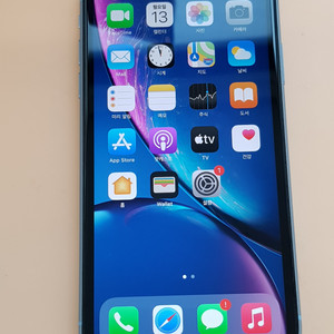 아이폰XR 128G 블루(A2105) 효율87% 무잔상 판매합니다