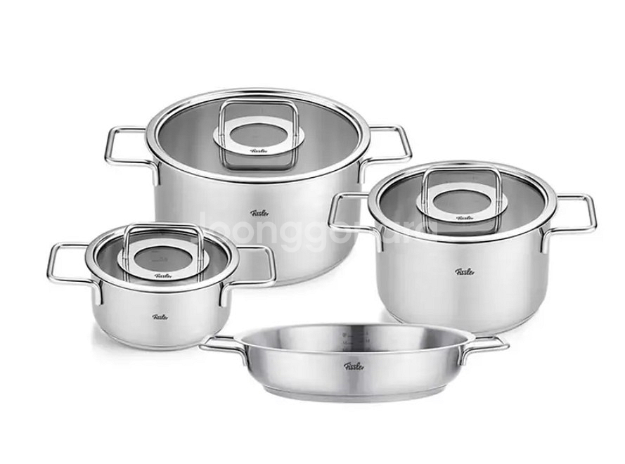 휘슬러 퓨어 글라스 쿡웨어 세트 7P 택포--0