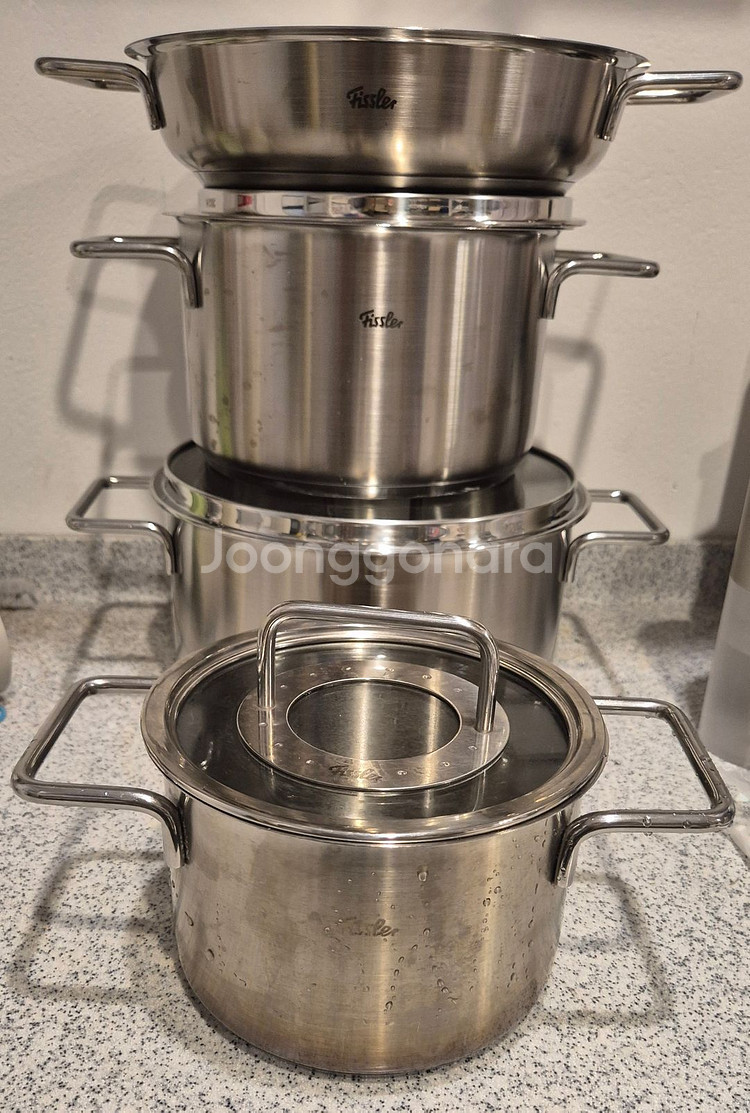 휘슬러 퓨어 글라스 쿡웨어 세트 7P 택포--1