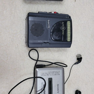 소니 산요 워크맨 카세트 3개 일괄