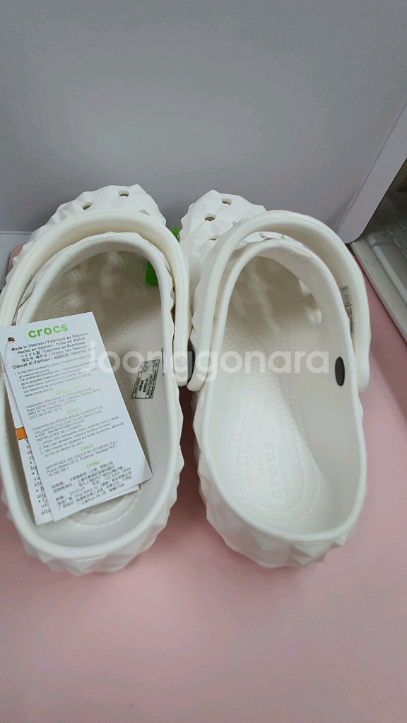 크록스 Echo 클로그 화이트--2