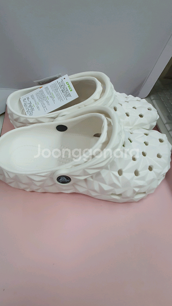 크록스 Echo 클로그 화이트--1