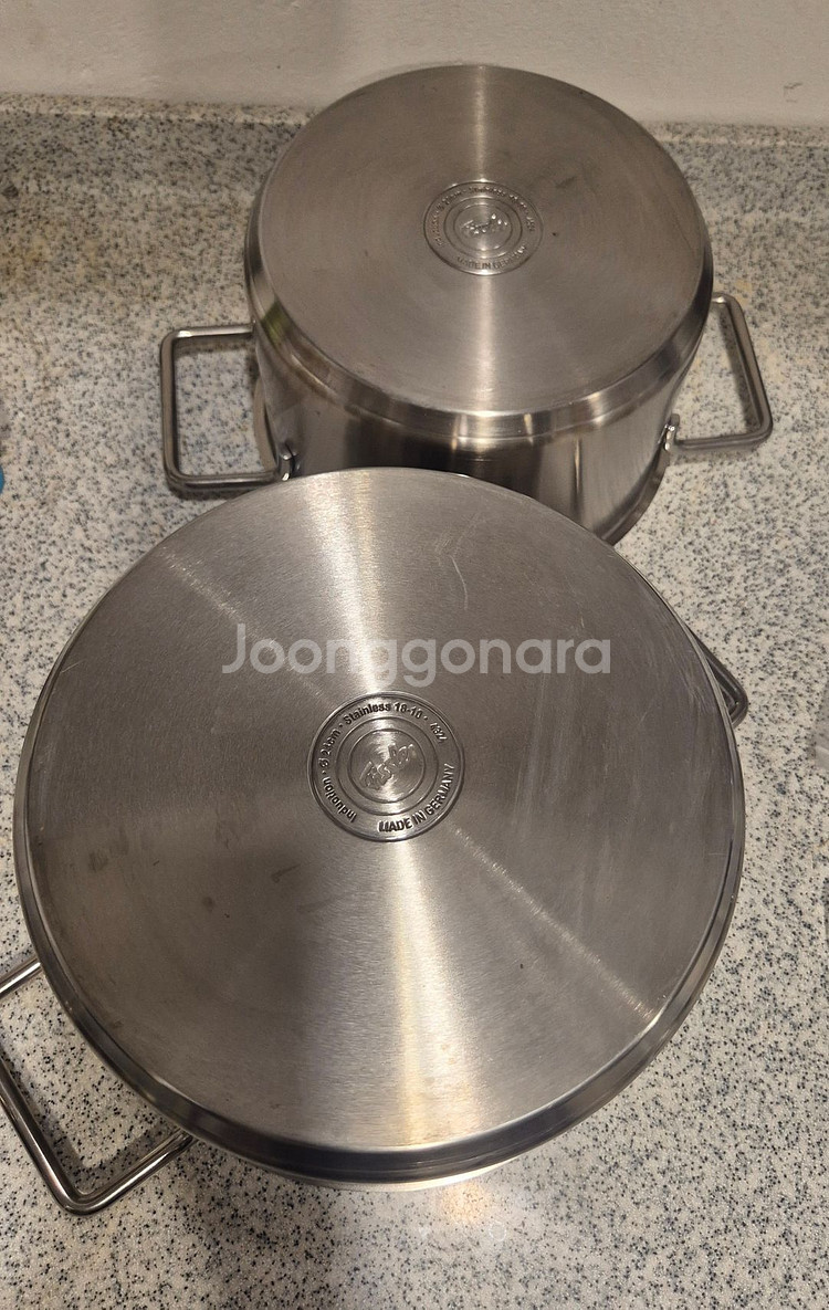 휘슬러 퓨어 글라스 쿡웨어 세트 7P 택포--2