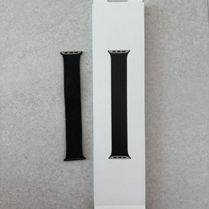 애플워치 45mm 브레이드 솔로 루프 미드나이트 사이즈 8