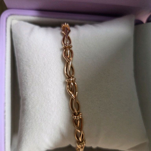 골든듀디바인블룸 18k 로골 팔찌