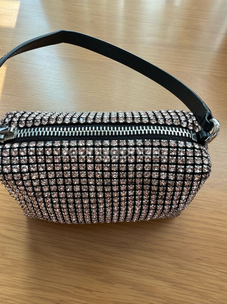 알렉산더왕 레인스톤 미디엄 핸드백--3