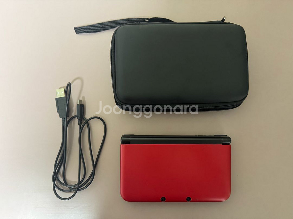 (일판) 닌텐도 3DS XL 레드, 드퀘,젤다시리즈 등등--0