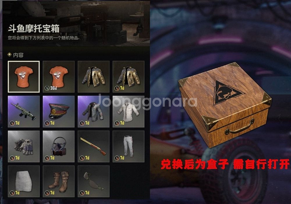 배그 골드지스카 스킨코드상자--0