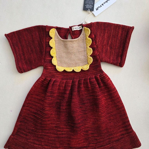 미샤앤퍼프 브릭 스칼럽원피스3-4