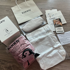 코니 아기띠 플렉스에어메쉬 우드로즈 미개봉+쇼핑백