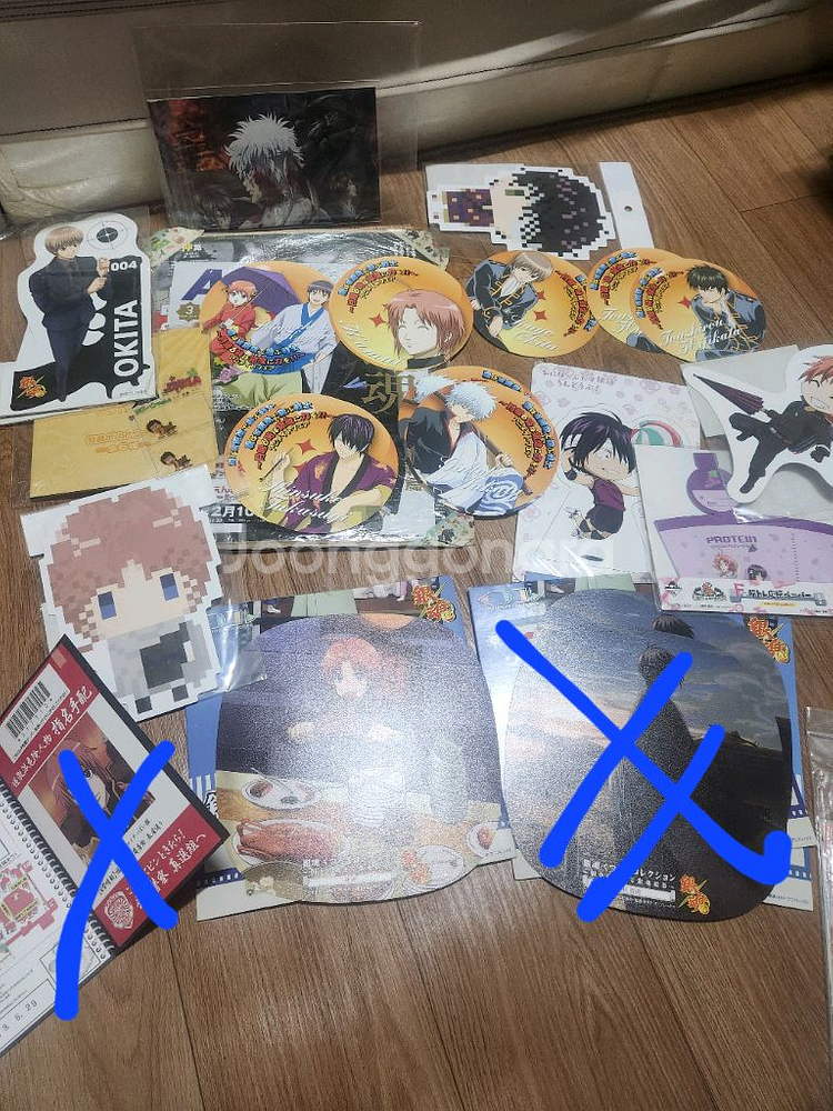 은혼 굿즈 지류 일괄 처분합니다.--8