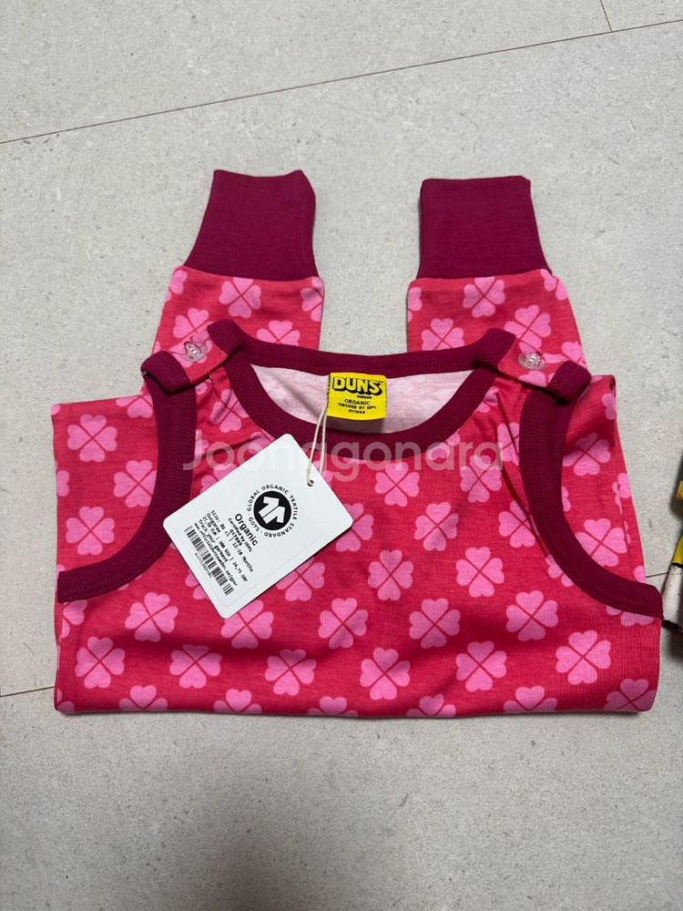 던스 루즈레드 클로버 덩가리 86 새상품--0