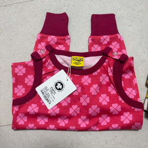 던스 루즈레드 클로버 덩가리 86 새상품