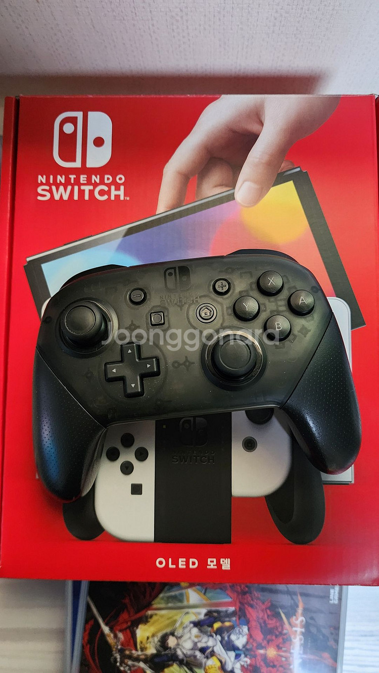 닌텐도 스위치 OLED 화이트--9