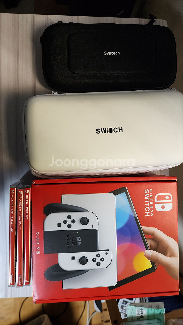 닌텐도 스위치 OLED 화이트--8