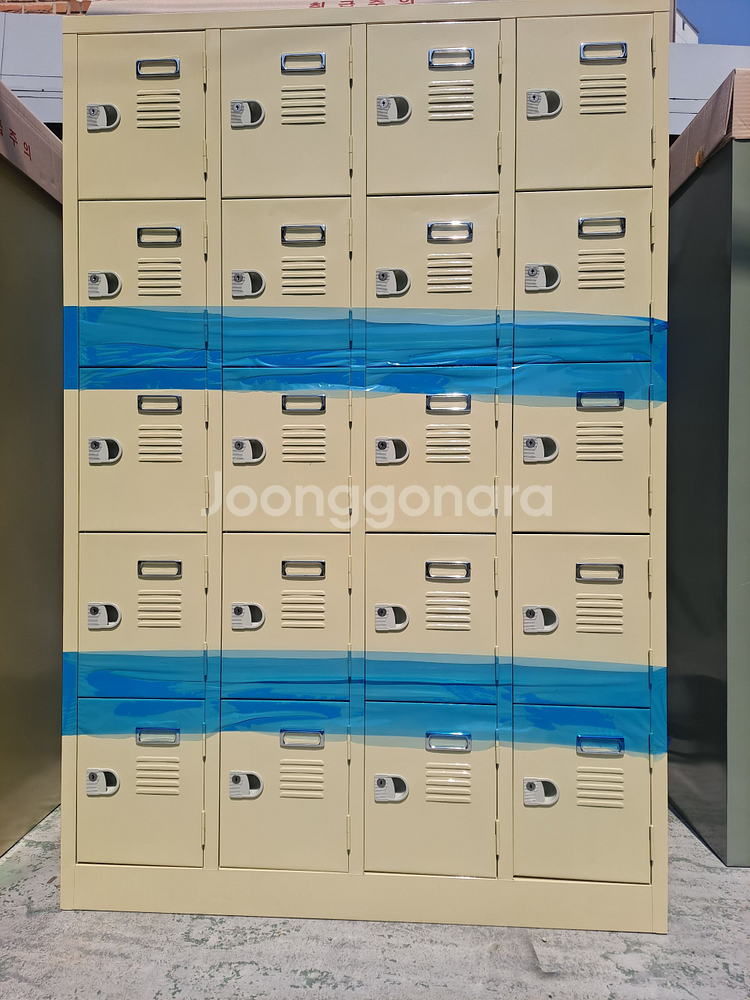 (새상품) 철재케비넷 락카장 신발장 사물함 유리장식장--7