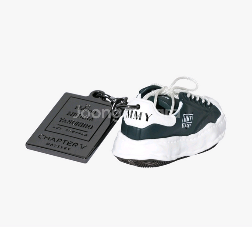 오딧세이 x 메종 미하라 야스히로 블레이키 키링 그린 정풍 미개봉 새상품--2