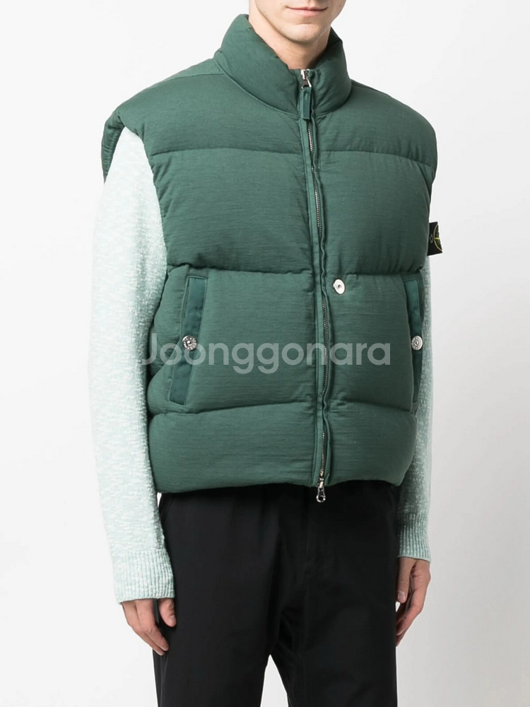 스톤아일랜드 쉐도우프로젝트 다운패딩 조끼 L사이즈--6