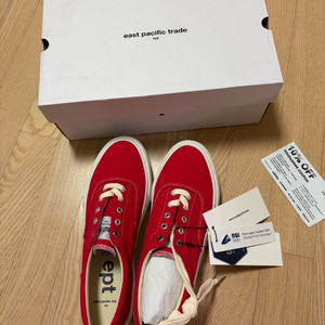 EPT 캔버스 스니커즈 280mm 새상품