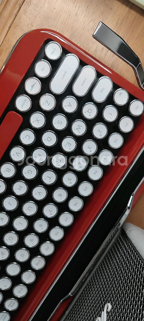 # 페나 키보드-타자기 스타일 블루투스 무선 기계식 키--1