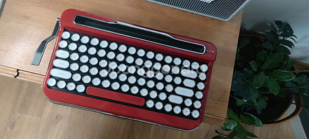 # 페나 키보드-타자기 스타일 블루투스 무선 기계식 키--5