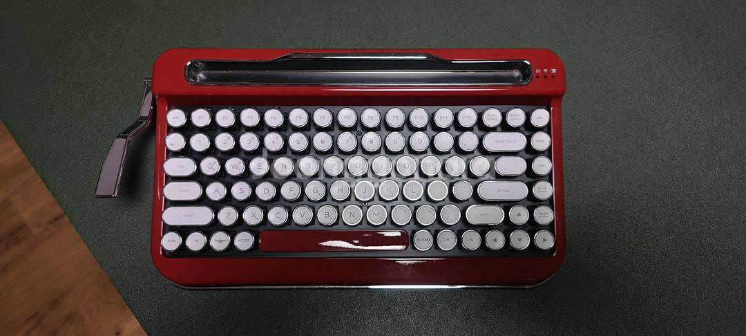 # 페나 키보드-타자기 스타일 블루투스 무선 기계식 키--9