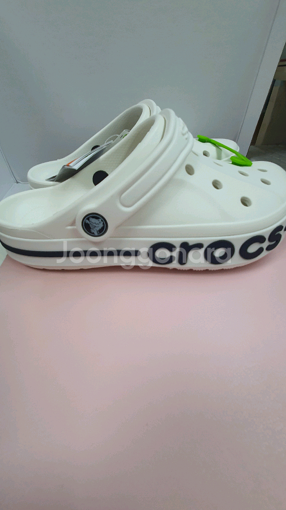 크록스 크록밴드 화이트 240--1