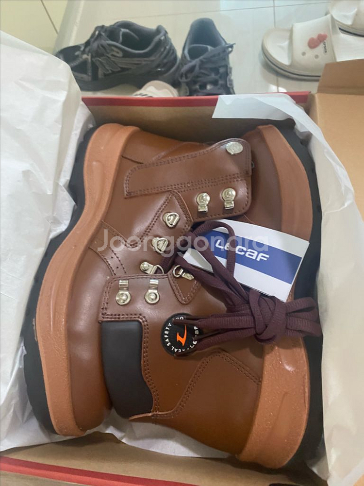 르까프 ls 600 안전화 작업화 팝니다--1