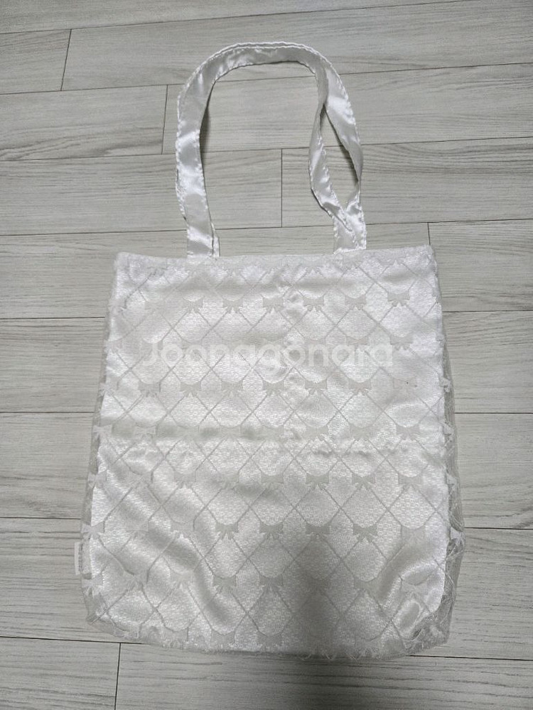 첼시 새틴 리본백 S화이트--1