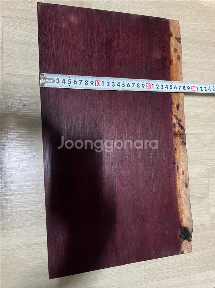특수목 판재 퍼플하트 목봉 음핑고 자단--1