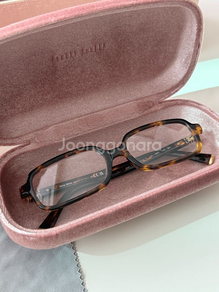 미우미우 리가드안경 스퀘어 (블루라이트차단)--1