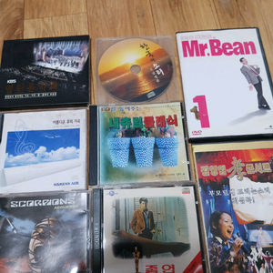 영화 DVD 및 가요 CD 컬렉션 일괄