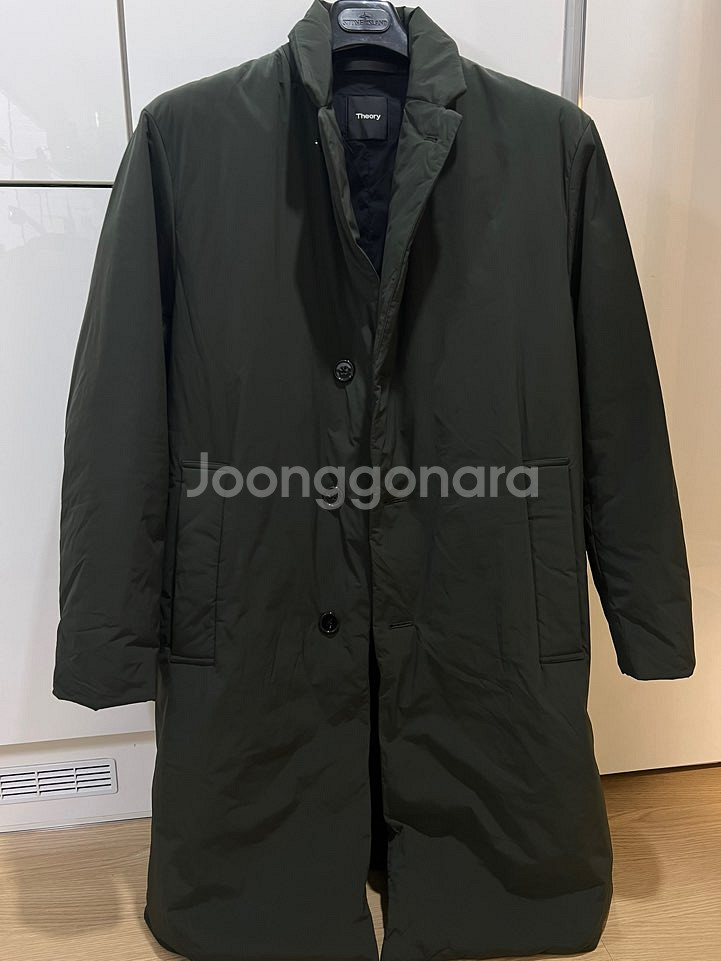 띠어리 덕다운 패딩코트 (새상품급)--0