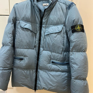 스톤아일랜드 블루크링클랩스패딩 105-107