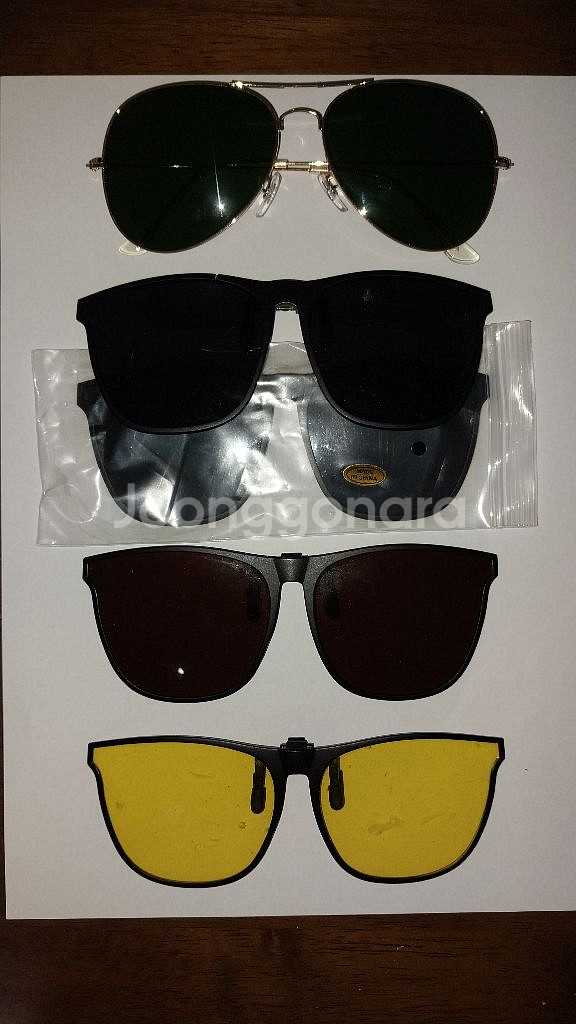 보잉 선글라스, 클립온 선그라스.--0