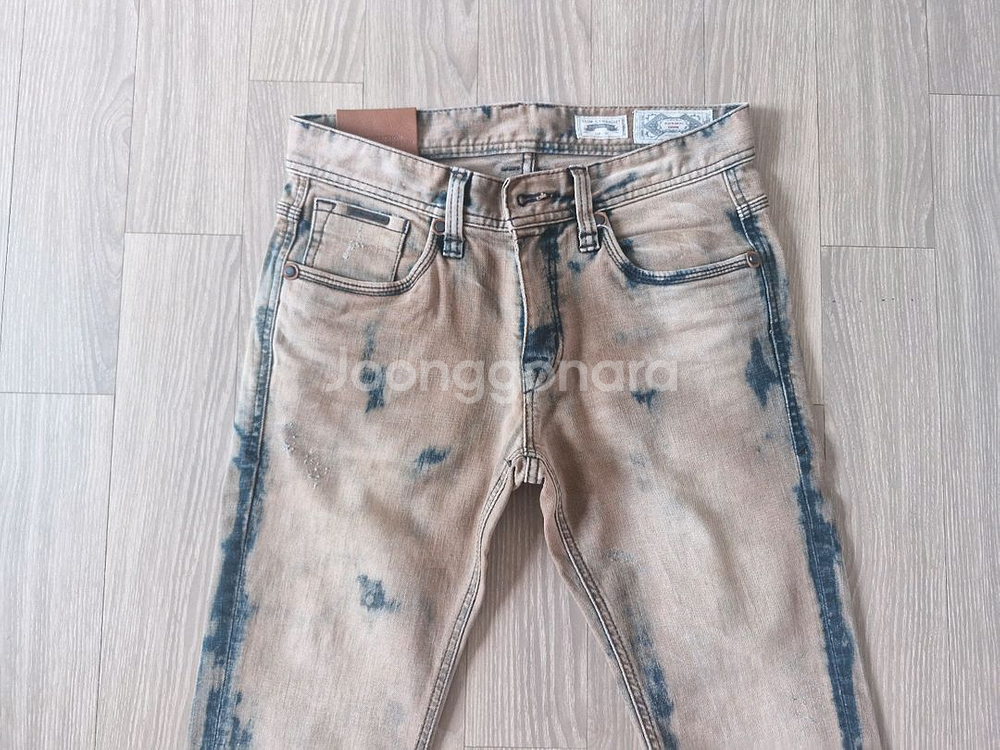 버커루 프리미엄데님 스판청바지 유니크진--1