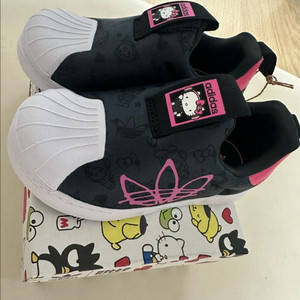 아디다스 키즈 슈퍼스타 350 140(새상품/산리오)